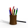 笔筒-科技-工具-VR/AR模型-3D城