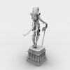 女性雕塑-文体生活-艺术品-VR/AR模型-3D城