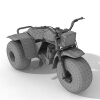 摩托车-汽车-摩托车-VR/AR模型-3D城