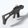 德国G36KE短突击步枪-VR/AR模型-3D城
