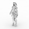 剑灵 竹林卫服饰NPC-角色人体-角色-VR/AR模型-3D城