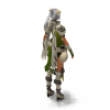 剑灵 竹林卫服饰NPC-角色人体-角色-VR/AR模型-3D城