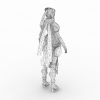 剑灵 竹林卫服饰NPC-角色人体-角色-VR/AR模型-3D城