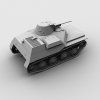 T-30 Tank-汽车-军事汽车-VR/AR模型-3D城