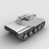 T-30 Tank-汽车-军事汽车-VR/AR模型-3D城