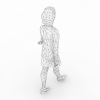 女人-角色人体-女人-VR/AR模型-3D城