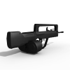 法国FAMAS G1G2步枪-军事-枪炮-VR/AR模型-3D城