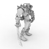 战士-角色人体-角色-VR/AR模型-3D城