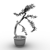 盆栽-动植物-盆栽-VR/AR模型-3D城