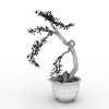 盆栽-动植物-盆栽-VR/AR模型-3D城
