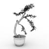 盆栽-动植物-盆栽-VR/AR模型-3D城