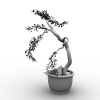 盆栽-动植物-盆栽-VR/AR模型-3D城