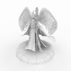 天使兽-角色人体-角色-VR/AR模型-3D城