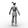黑苗男-角色人体-角色-VR/AR模型-3D城