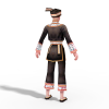 黑苗男-角色人体-角色-VR/AR模型-3D城