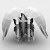 SD高达-角色人体-角色-VR/AR模型-3D城