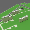 居民住宅区-建筑-住宅-VR/AR模型-3D城