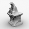 人物雕塑-文体生活-艺术品-VR/AR模型-3D城