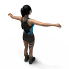 女人-角色人体-女人-VR/AR模型-3D城