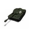 IS-2 Tank-汽车-军事汽车-VR/AR模型-3D城