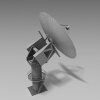 雷达-科技-航天卫星-VR/AR模型-3D城