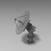 雷达-科技-航天卫星-VR/AR模型-3D城