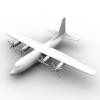 Lockheed C130 Hercules飞机-飞机-客机-VR/AR模型-3D城