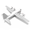 Lockheed C130 Hercules飞机-飞机-客机-VR/AR模型-3D城