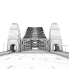 Bridge-建筑-科幻-VR/AR模型-3D城