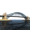 Bridge-建筑-科幻-VR/AR模型-3D城