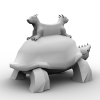 武林外传NPC-角色人体-角色-VR/AR模型-3D城