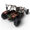  Half-Life 2 buggy 突击车-VR/AR模型-3D城