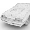 蓝色轿车-汽车-家用汽车-VR/AR模型-3D城