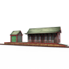 老房子-建筑-基础设施-VR/AR模型-3D城
