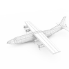 解放军空军Y 8空军涂装-飞机-军事飞机-VR/AR模型-3D城