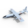 解放军空军Y 8空军涂装-飞机-军事飞机-VR/AR模型-3D城