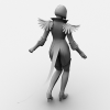 鬼泣4美女-角色人体-角色-VR/AR模型-3D城
