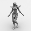 鬼泣4美女-角色人体-角色-VR/AR模型-3D城