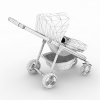 婴儿车-文体生活-其它-VR/AR模型-3D城