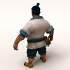 创世西游渔夫-角色人体-角色-VR/AR模型-3D城