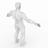 绿灯侠-角色人体-角色-VR/AR模型-3D城