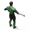 绿灯侠-角色人体-角色-VR/AR模型-3D城