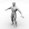 绿灯侠-角色人体-角色-VR/AR模型-3D城