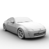 Nissan 350Z跑车-汽车-家用汽车-VR/AR模型-3D城