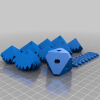 三个立方体齿轮-游戏&玩具-3D打印模型-3D城