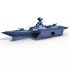 16162 导弹驱逐舰-船舶-军事船舶-VR/AR模型-3D城