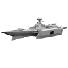 16162 导弹驱逐舰-船舶-军事船舶-VR/AR模型-3D城