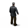 部队军人-角色人体-男人-VR/AR模型-3D城