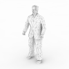 部队军人-角色人体-男人-VR/AR模型-3D城