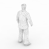 部队军人-角色人体-男人-VR/AR模型-3D城